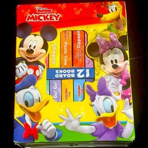 Disney Junior Mickey Mouse Clubhouse: My First Library Board Book Block 12-Books
